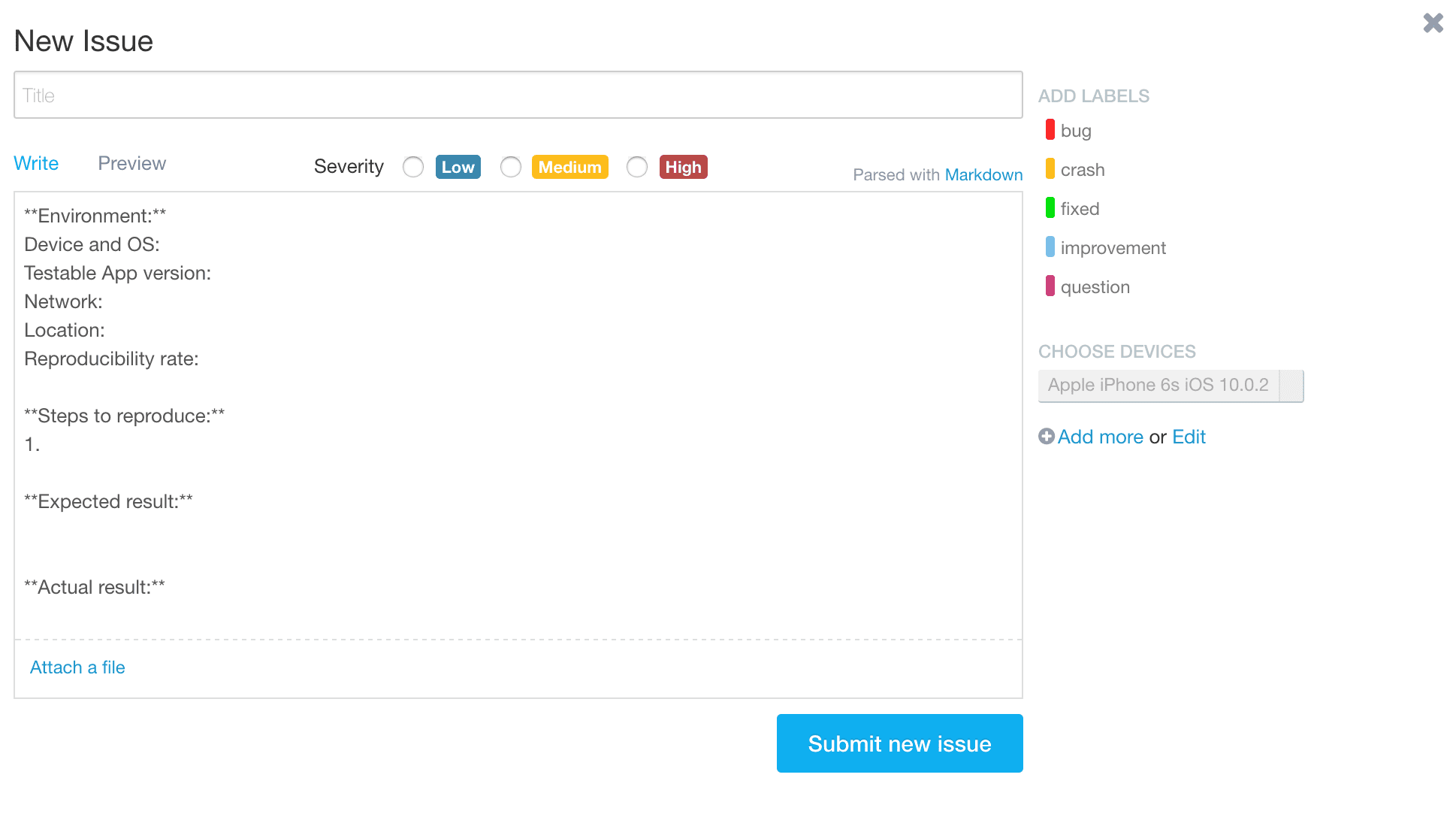 Defect Report Template In Excel from testlio.com