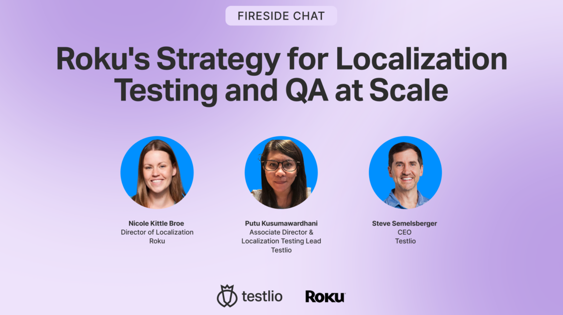 Roku webinar image shows the title and speakers 